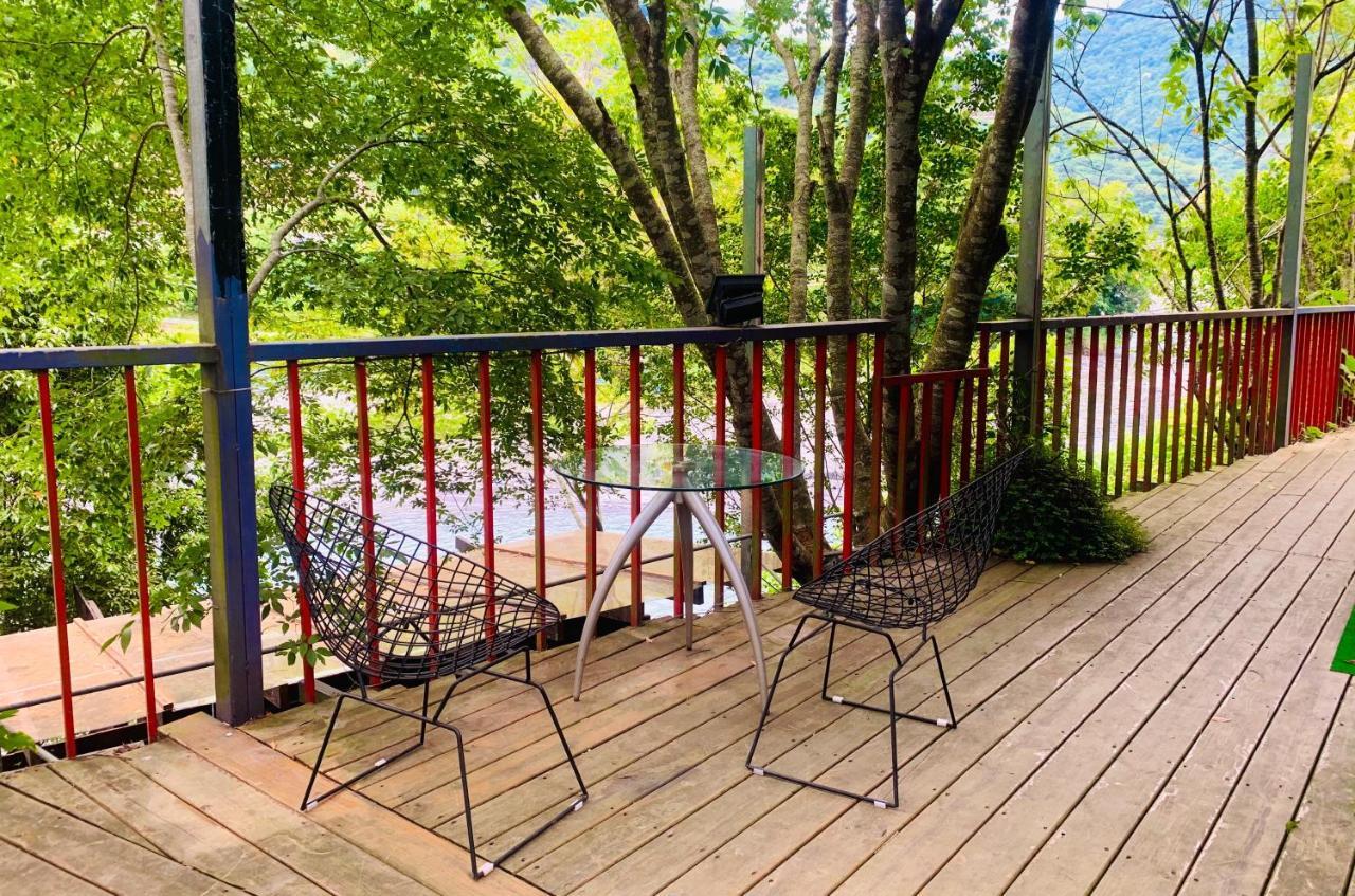 森之秘湯 Mhuwe Hotspring Apartman Zsenaj Kültér fotó