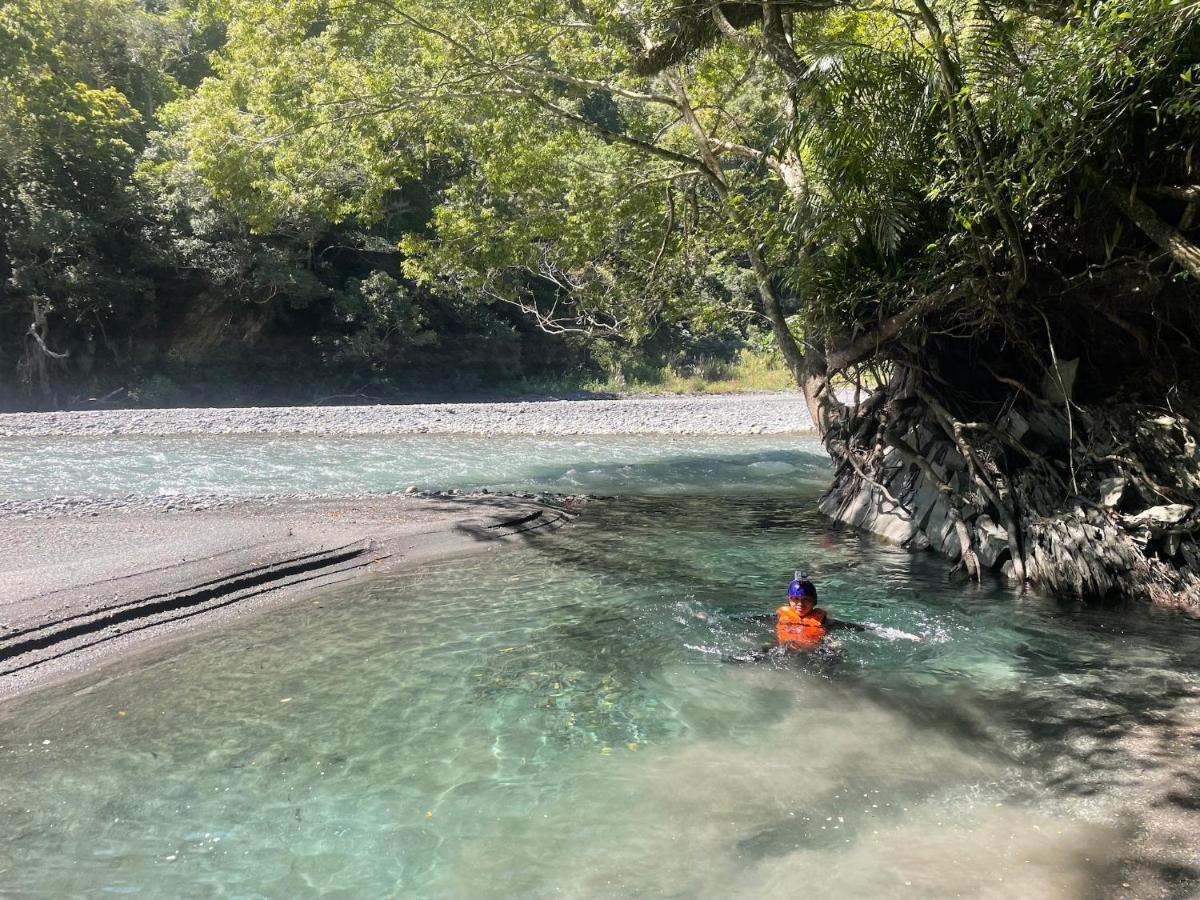 森之秘湯 Mhuwe Hotspring Apartman Zsenaj Kültér fotó