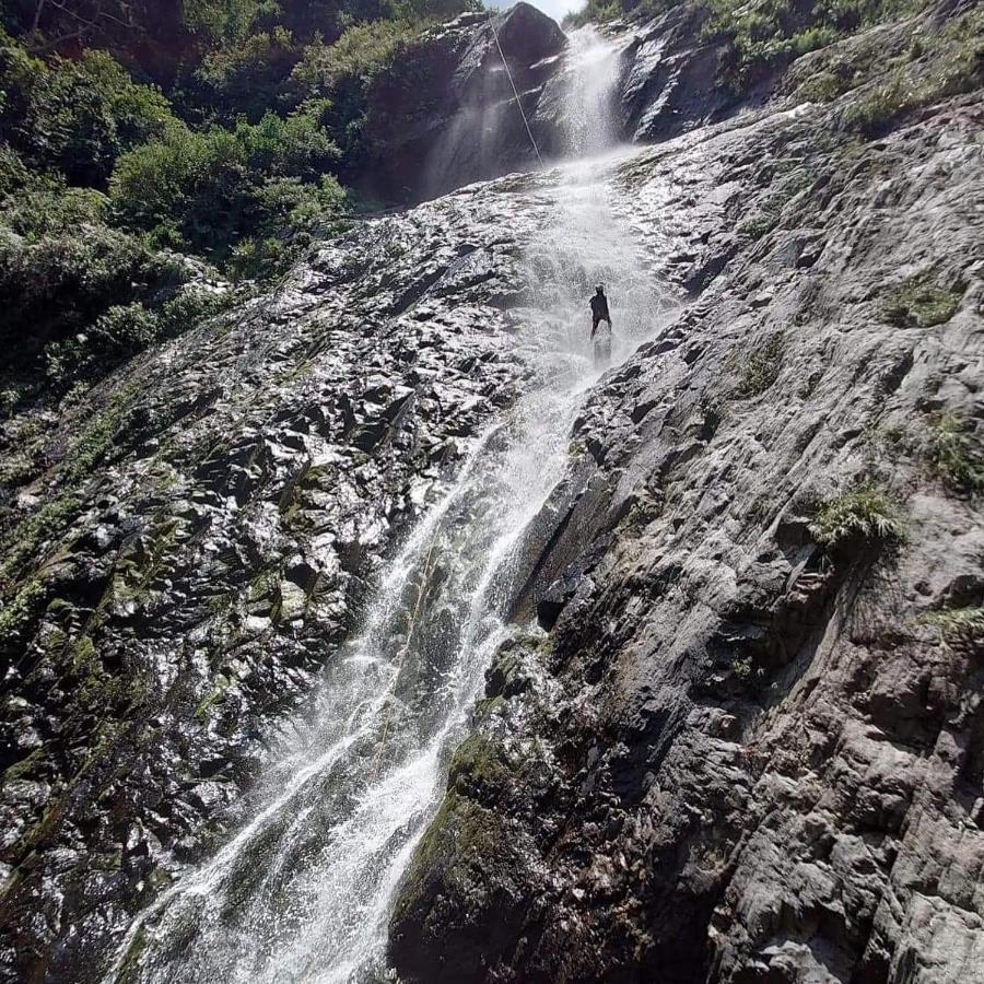 森之秘湯 Mhuwe Hotspring Apartman Zsenaj Kültér fotó
