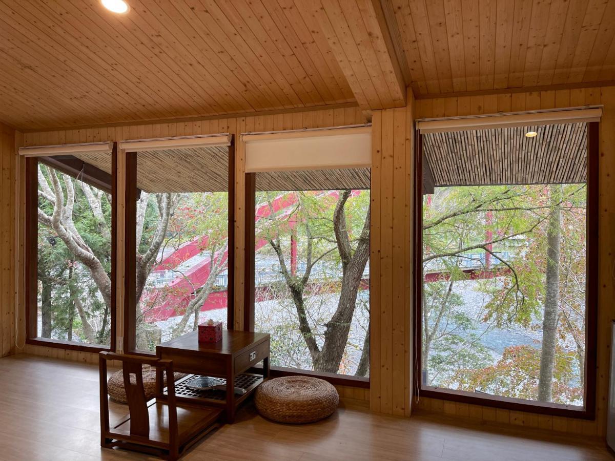 森之秘湯 Mhuwe Hotspring Apartman Zsenaj Kültér fotó
